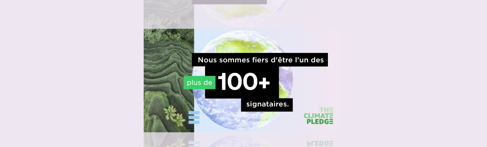 The Climate Pledge - Plus de 100 signataires